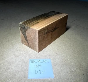 Ambrosia Maple Turning Blank | 6" x 2.5" x 2.5" | Kiln Dried | TB_M_004 - Picture 1 of 3