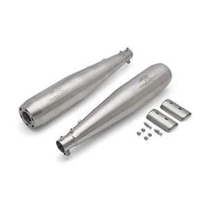 RED ROOSTER STELLAR PRO EXHAUST, MATTE FIT FOR R.E INTERCEPTOR 650 & GT 650 - Picture 1 of 4