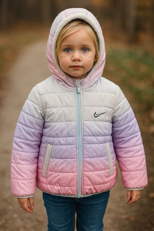 Nike Girls Gradient Puffer Jacket 6 (5–6 Yrs / 110–116 cm) - Image 1 of 4
