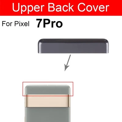 Battery Back Cover Top Rear Glass Strips For Google Pixel 6 6Pro Pixel 7 7Pro SU - Image 1 of 4
