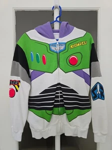DISNEY BUZZ LIGHTYEARFULL ZIP SWEATSHIRT - MULTI-COLOR/DESIGN - SMALL - NEW! - Picture 1 of 17
