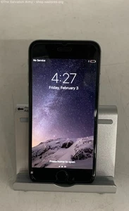 Apple iPhone 6 A1549 Silver 4.7" HD Display Bluetooth Touch Screen Cell Phone - Picture 1 of 8