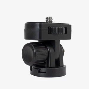 1/4" Hotshoe Mount Adapter 360 Degree Rotatable Aluminum Tripod Head - Photo 1 sur 9