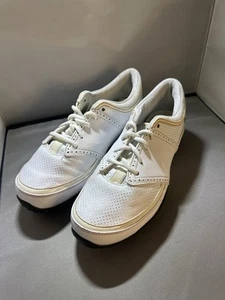 Nike  Zoom Elegance Saddle White Golf SoftSpike Shoes Women's US 6 - Picture 1 of 10