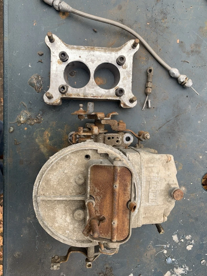 Conversión de carburador Holley Toyota Landcruiser FJ40 FJ55 1967-1974 usado Foto 1 de 4