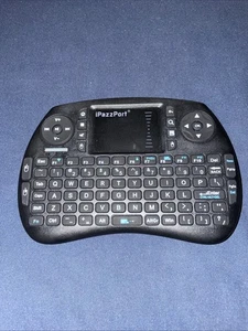 iPazzPort Wireless Mini Keyboard with Touchpad Backlit Wireless - Picture 1 of 3