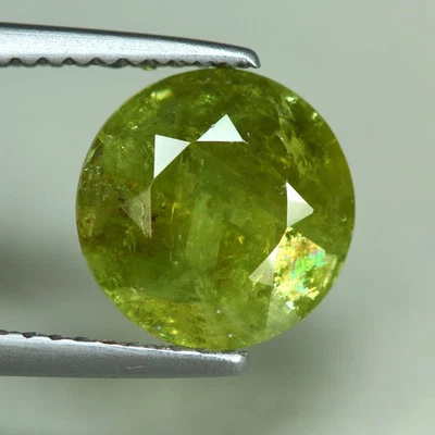 2.70 Cts_Great Loose Gemstone_100 % Natural Green Demantoid Garnet_Namibia - Image 1 of 3