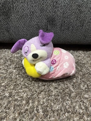 LeapFrog Twinkle Little Violet Purple Puppy Dog Light Up Music Baby READ - Image 1 of 4