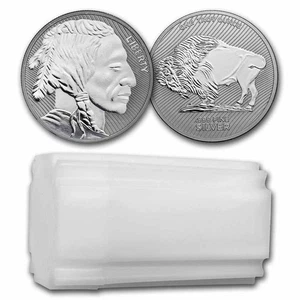 1 oz Silver Round - Buffalo (Reverse Proof) - Tube of 20 - Picture 1 of 3