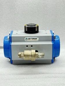 New AIR TORQUE AT101U S12 B Pneumatic Actuator Pump AA1 8 BAR -40C TO +80C - Picture 1 of 7