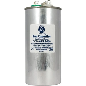 Appli Parts Condensatore Doppia Corsa per AC 65+7,5 MFD UF (microfarad) 370VAC o 4... - Foto 1 di 9