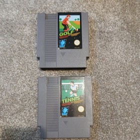 Golf and tennis  Nintendo NES  Cartridges