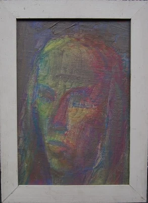 Eve Eriksson 1910-1992, Portrait, verso datiert 1953 - Bild 1 von 4