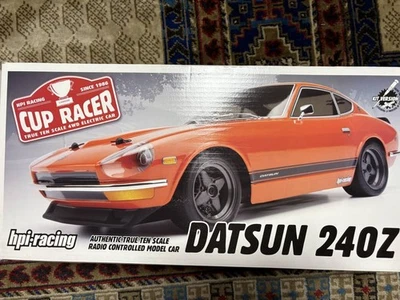 Kit HPI Racing Cup Racer 1M 1/10 Datsun 240Z #100600 raro non assemblato - Immagine 1 di 3