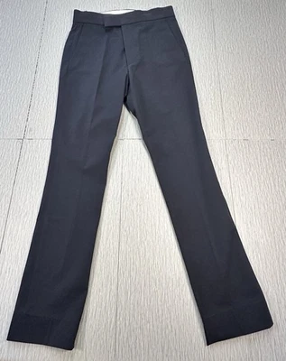 Helmut Lang Pants Womens Navy Straight Slim Professional Pants Trousers SZ 4 - Image 1 of 4