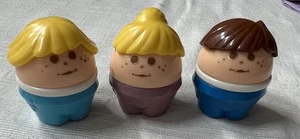 Lote De 3 Figuras Gruesas Personas Little Tikes Toddle Tots De Colección - Imagen 1 de 1