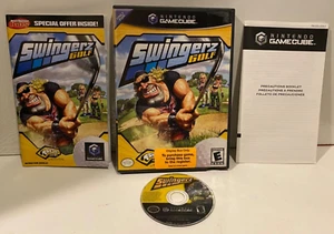 Swingerz Golf (Nintendo GameCube, 2002) with Manual COMPLETE In Case - Picture 1 of 18