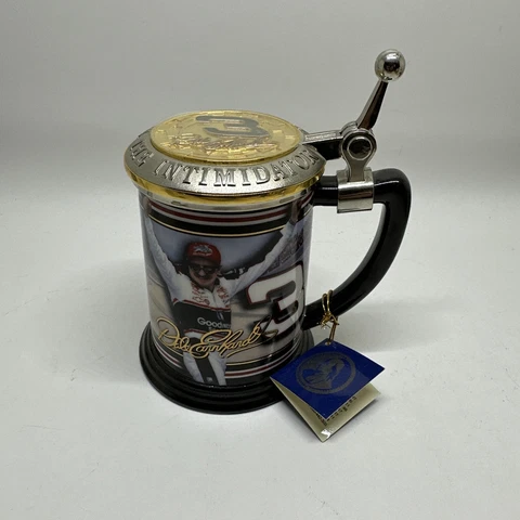 DALE EARNHARDT #3 THE WINNER'S CIRCLE FRANKLIN TANKARD BEER STEIN bin B2 Cover