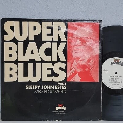 Sleepy John Estes w/Mike Bloomfield "Super Black Blues" Vol.3 (Goody 10.008) Vg+ - Image 1 of 4