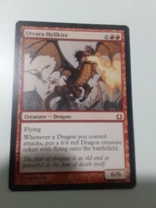 MTG Magic UTVARA HELLKITE Return to Ravnica MYTHIC RARE Dragon MINT - Picture 1 of 2