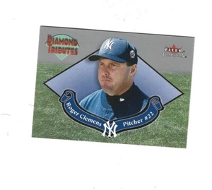 2002 Fleer Tradition Diamond Tributes #8 Roger Clemens NEW YORK YANKEES - Picture 1 of 1