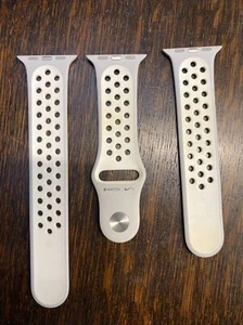 Genuine Apple Pure White Nike Sport Band - 40mm/38mm S/M & M/L. - Picture 1 of 6