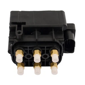 Neu Luftfahrwerk Ventilblock Luftederung Für Audi A6 4F C6 4B C5 Avant 2000-2008 - Picture 1 of 8