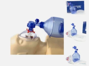 #2426 Manual Resuscitator Practi-Mask BVM Adult CPR Training Mask - Picture 1 of 3