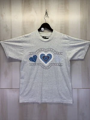 Camisa De Colección Screen Stars Puntada Única 1992 Gráfico Corazón Mujer Grande-8748 Foto 1 de 4