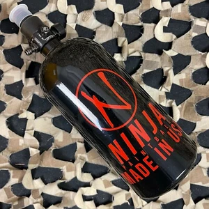 NEW Ninja Flat Bottom Compressed Air Tank w/ Adjustable Regulator - 48/3000 - Picture 1 of 3