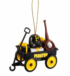 PITTSBURGH PIRATES TEAM WAGON ORNAMENT 3" TEAM SPORTS AMERICA - Picture 1 of 1