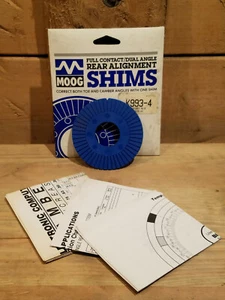 K993 4 Moog 1 Degree Rear Alignment Shim Blue # 4 NIB - Swanky Barn - Picture 1 of 12