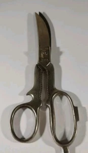 Tijeras Tijeras de Cocina Vintage Aves Hoja Curvada Hechas en Italia - Imagen 1 de 10