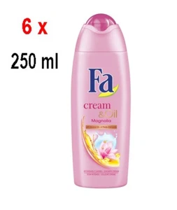 17,20€/L - Fa Women Duschgel - Cream & Oil Silk Magnolia - 6er Pack (6 x 250 ml) - Bild 1 von 2