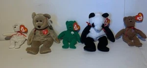 Beanie Babies by TY lot of 5 bears - Picture 1 of 2