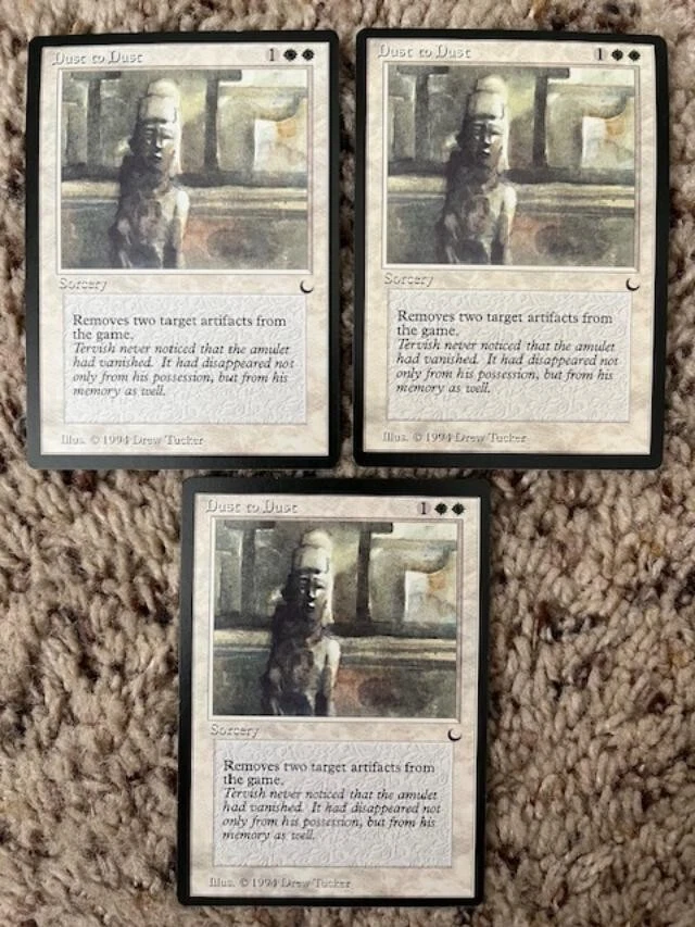 MTG- Dust to Dust x3 - The Dark - Image 1 of 1