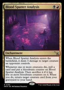 *MtG: 4x ANALISI DEGLI SCHIZZI DI SANGUE - Omicidi a Karlov Manor Raro -magicman-europe* - Foto 1 di 1