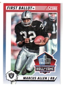 2024 Score #5 MARCUS ALLEN 'FIRST BALLOT HOF INSERT CARD! RAIDERS - Picture 1 of 1