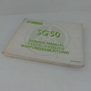 original Yamaha SG 50 Werkstatthandbuch Reparaturanleitung Handbuch A3470 - Picture 1 of 5