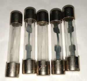 Konvolut von 5 Littelfuse 3AG 311 10A 32V Slo-Blo Glasstasche Sicherungen - Bild 1 von 1