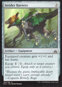 2X STRIDER HARNESS 183/196 RIVALS OF IXALAN MTG MAGIC NM X2 - Picture 1 of 1