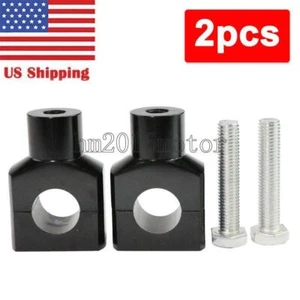 1" Motorcycle Handlebar Mount Risers for Honda Shadow VLX 600 VTX1800 ACE 750 US - Picture 1 of 7