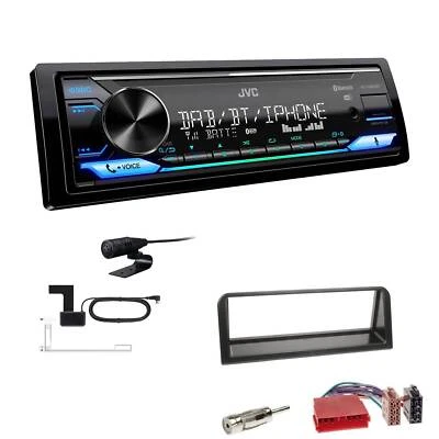JVC Digital 1-DIN Autoradio DAB+ Bluetooth für Peugeot 107 2005-2014 - Bild 1 von 4