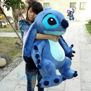 35" Lilo & Stitch Giant Hung Large Stuffed Plush Doll Soft Pillow Toy Kids Gift - Picture 1 of 5