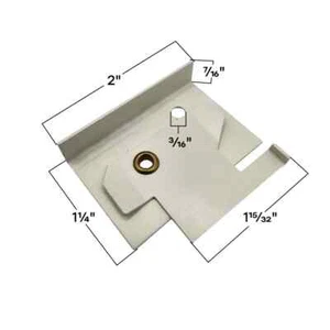 (2) Soportes Hunter Douglas 3/4” Tonos plisados Tonos de celda - Imagen 1 de 1