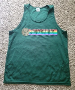 Jagermeister Men's Augusta Sportswear Tag Adult Green Tanktop Size. XL - Picture 1 of 5
