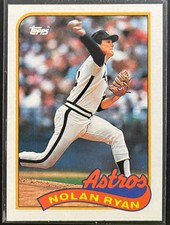 1989 TOPPS NOLAN RYAN CARD 530 NM+