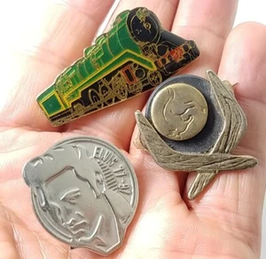 3 insignias/pines vintage relacionados con Australia - Imagen 1 de 5
