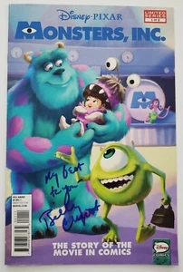 Billy Crystal Signed Monsters Inc Comic Book Mike Disney Pixar LEGEND RAD - Picture 1 of 1
