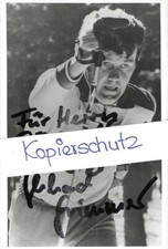 Gerhard Grimmer cross-country skier 2nd world champion (6 World Cup medals) photo with autograph